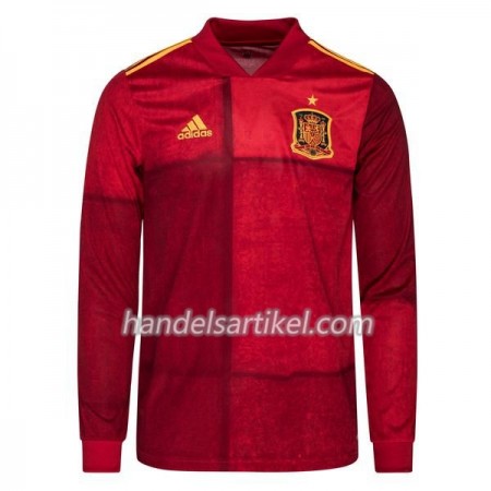 Spanien Heim Trikotsatz EURO 2020 Langarm